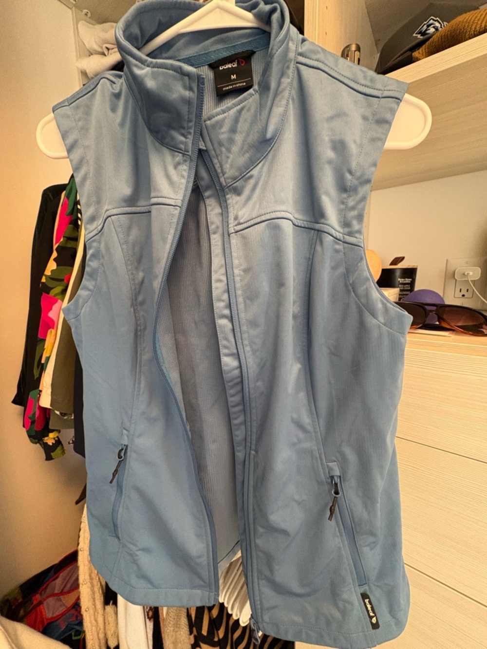 Baleaf Light Blue Women's Softshell Vest